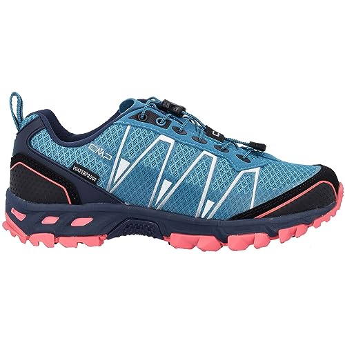 CMP Damen ALTAK WMN Trail Shoes WP Laufschuhe, Schwarz-Blau-Fluo-Rot (Giada-Red Fluo), 36 EU von CMP