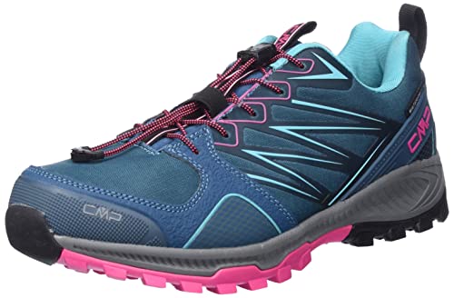 CMP Damen ATIK WMN WP Shoes Trail Running Shoe, DEEP Lake-Purple Fluo, 40 EU von CMP