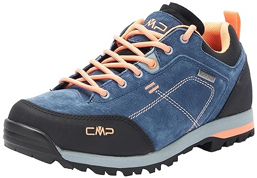 CMP Damen Alcor 2.0 Low Wmn Trekking Wp-3q18566 Walking Shoe, Blue Ink Sunrise, 36 EU von CMP