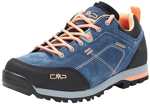 CMP Damen Alcor 2.0 Low Wmn Trekking Wp-3q18566 Walking Shoe, Blue Ink Sunrise, 39 EU von CMP