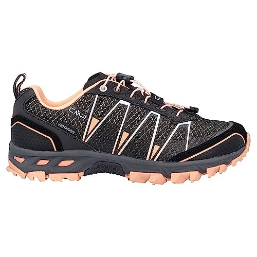 CMP Damen ALTAK WMN Trail Shoes WP Laufschuhe, Bleigrau-Orange (Piombo-Sunrise), 37 EU von CMP