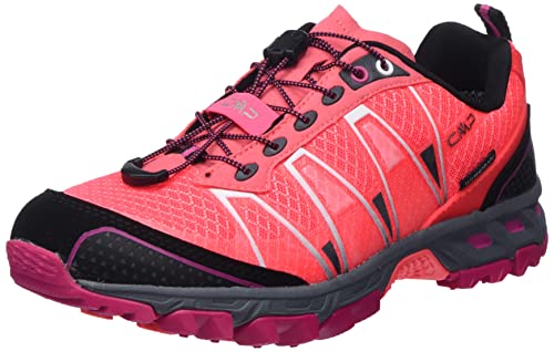 CMP Damen ALTAK WMN Trail Shoe WP Laufschuhe, RED Fluo-CARMINIO, 36 EU von CMP