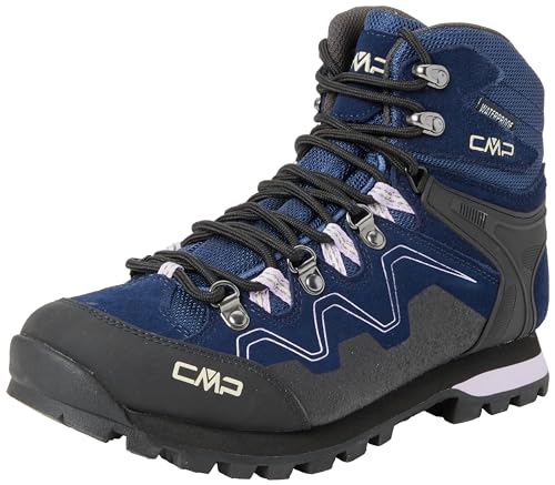 CMP Damen ATHUNIS MID WMN Shoes WP Trekking-Schuhe, Blau-Grau (Blue Ink-Lilac), 41 EU von CMP