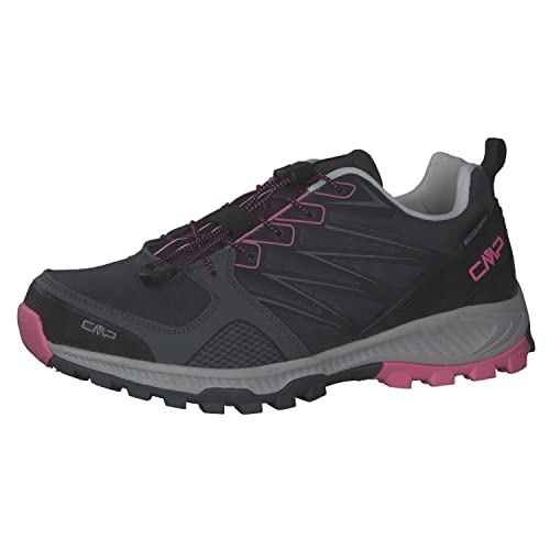 CMP Damen Atik Wmn Wp Trail Running Shoes Walking Shoe, Antracite-Pink Fluo, 36 EU von CMP