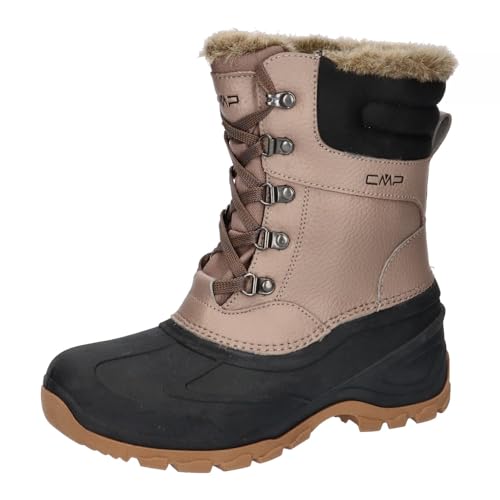 CMP Damen Atka Wmn Wp-3q79546 Snow Boot, Asche, 38 EU von CMP