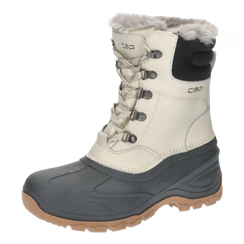 CMP Damen Atka Wmn Wp-3q79546 Snow Boot, Kreide, 36 EU von CMP