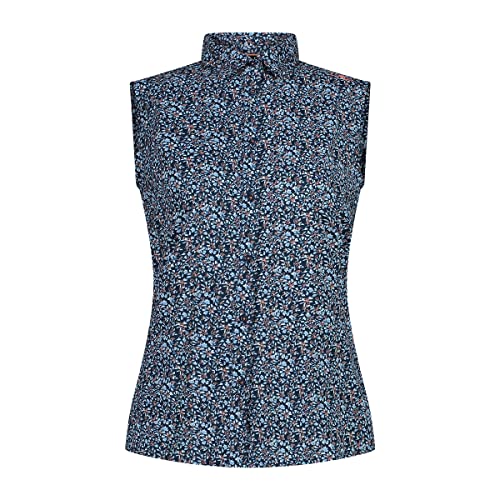 CMP Damen Bluse, Blue-c.Blue-Sunrise, 46 von CMP