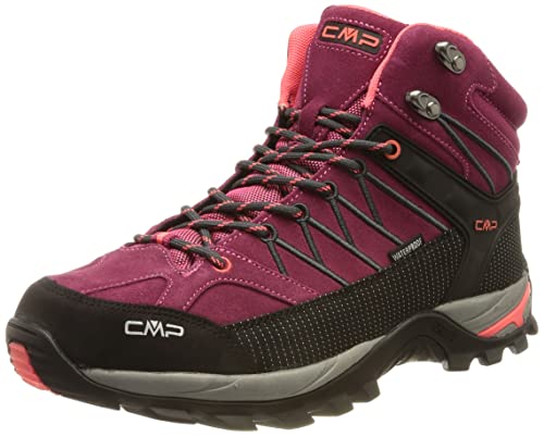 CMP Damen Rigel Mid Wmn Wp Trekking Shoes, Magenta Antracite, 40 EU CMP Damen Rigel Mid Wmn Wp Trekking Shoes, Magenta Antracite, 40 EU von CMP