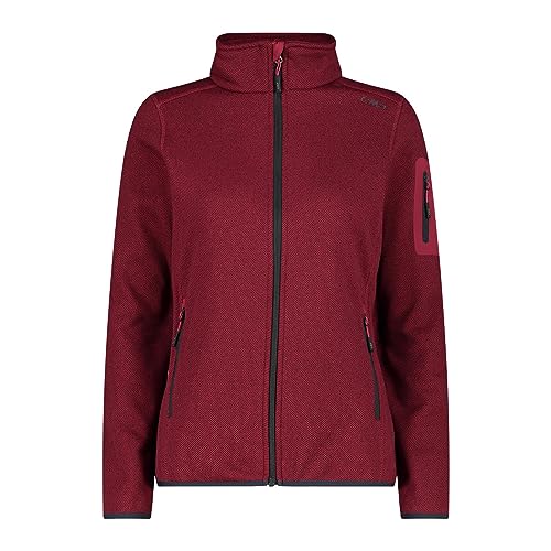 CMP Damen Damenjacke Fleecejacke, Anemone-Anthrazit, M EU von CMP