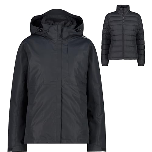 CMP Damen Doppeljacke titanio 38 von CMP