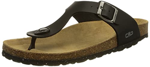 CMP Damen Eco Mymosa Wmn Flipflop, Schwarz, 39 EU von CMP