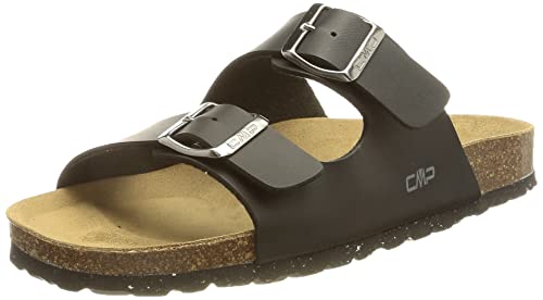 CMP Damen Eco Thalitha Slipper Schiebe Sandalen, Schwarz, 37 EU von CMP