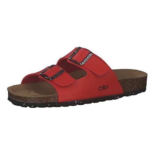 CMP Damen ECO THALITHA WMN Slipper Schiebe-Sandalen, RED KISS, 37 EU von CMP