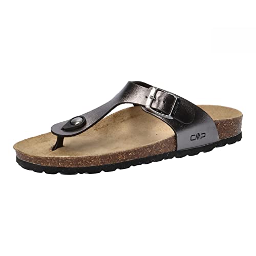 CMP Damen Eco Mymosa Wmn Flip Flop Slipper, Titanio, 36 EU von CMP