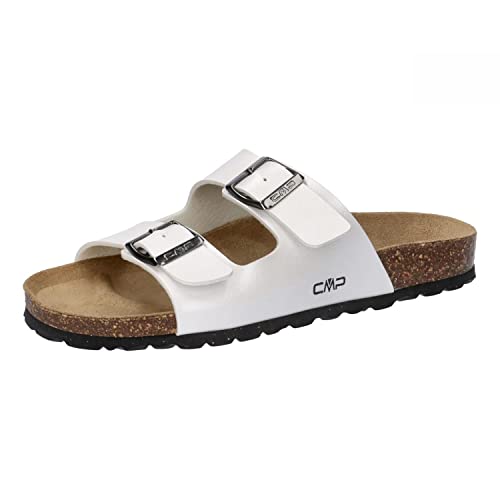 CMP Damen Eco Thalitha Wmn Slipper, Bianco, 37 EU von CMP