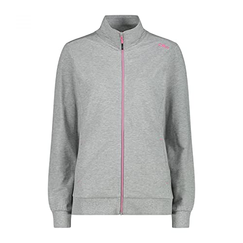 CMP Damen Elastische Jacke Melange Stretch, Grau Mel-P.Fluo, D36 von CMP