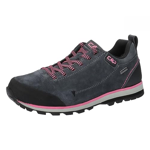 CMP Damen Elettra Low Wmn Hiking Wp Walking Shoe, Titanio-Pink Fluo, 37 EU von CMP