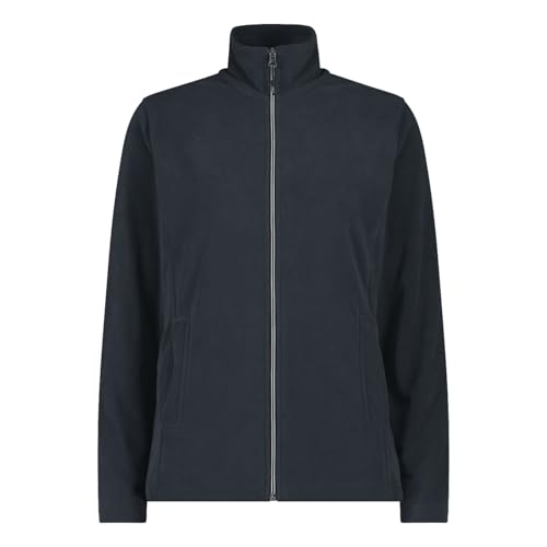 CMP Damen Fleecejacke Outdoorjacke Midlayerjacke Jacke Arctic Light, Farbe:Dunkelblau, Artikel:-N950 Black/Blue, Größe:L von CMP
