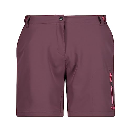 CMP Damen Free Bermuda MTB Hose kurz, Plum, 36 von CMP