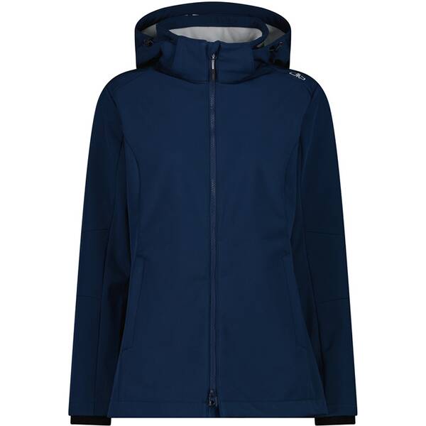 CMP Damen Funktionsjacke WOMAN ZIP HOOD SOFTSHELL LONG JACKET von CMP