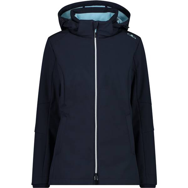 CMP Damen Funktionsjacke WOMAN ZIP HOOD SOFTSHELL LONG JACKET von CMP