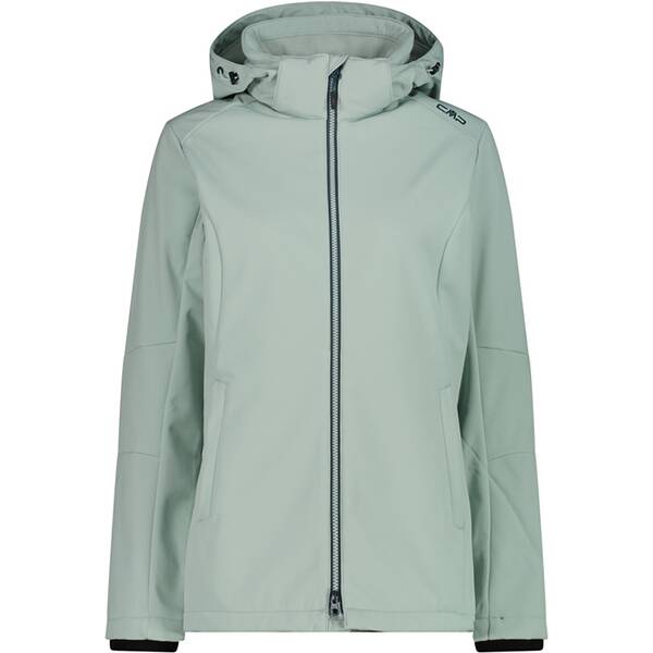CMP Damen Funktionsjacke WOMAN ZIP HOOD SOFTSHELL LONG JACKET von CMP