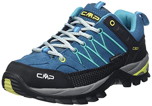 CMP Damen Rigel Low Wmn Trekking Shoes Wp Wanderschuhe, Deep Lake Baltic, 42 EU von CMP