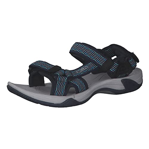 CMP Damen Hamal WMN Hiking Sandal Sportsandale, Blue-Acqua, 36 EU von CMP