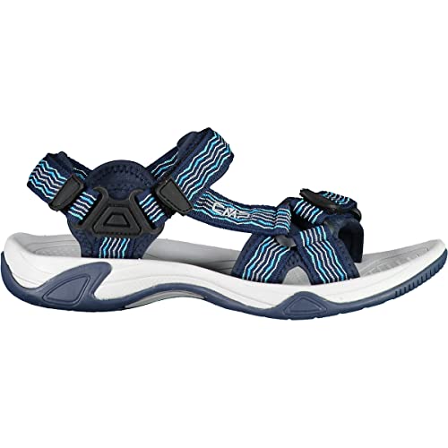 CMP Damen Hamal WMN Hiking Sandal Sportsandale, Blue-Acqua, 40 EU von CMP