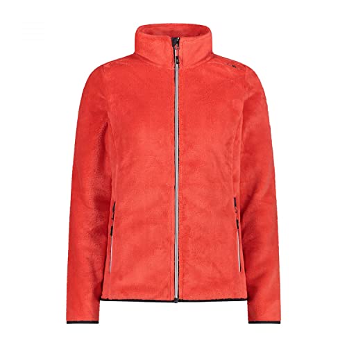 CMP Damen Highloft Jacke, campari, 38 von CMP