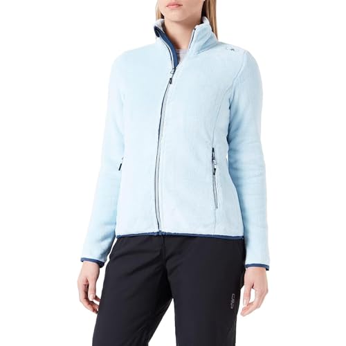 CMP Damen Highloft Jacke, cristall Blue, 42 von CMP