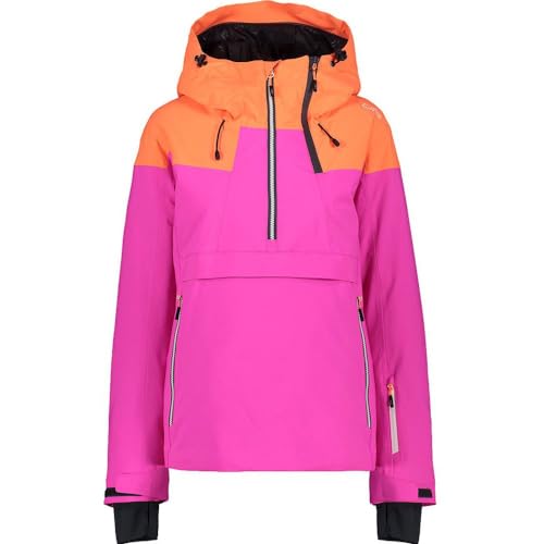 CMP Damen Hoodie Anorak, purple fluo, 36 von CMP