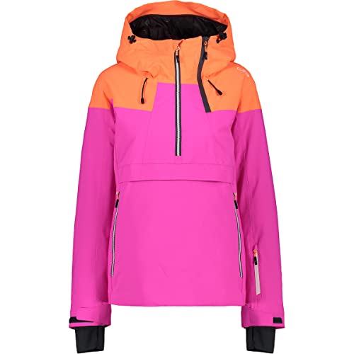 CMP Damen Hoodie Anorak, purple fluo, 38 von CMP