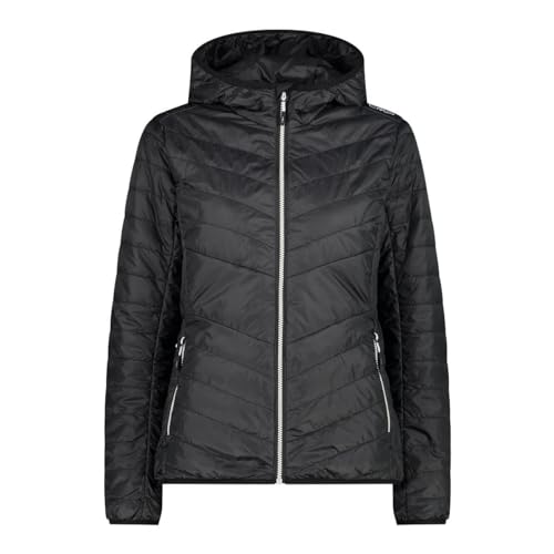 CMP Damen Hoodie Jacke, nero, 44 von CMP