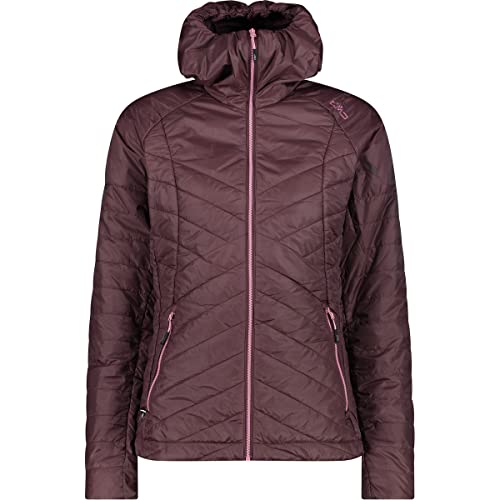 CMP Damen Hoodie Jacke, plum, 36 von CMP