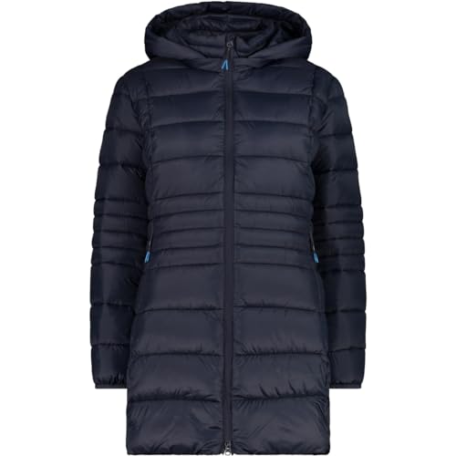 CMP Damen Hoodie Parka, black blue, 36 von CMP