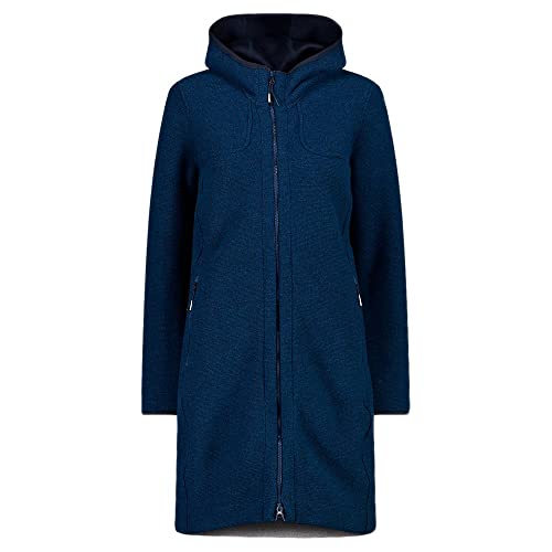 CMP Damen Hoodie Parka, blue ink-b.blue, 46 von CMP