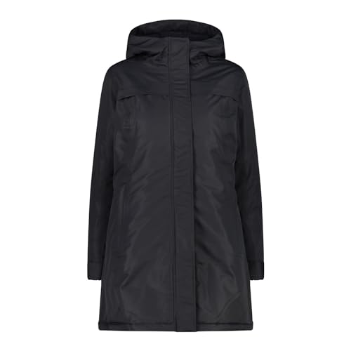 CMP Damen Hoodie Parka, nero, 34 von CMP