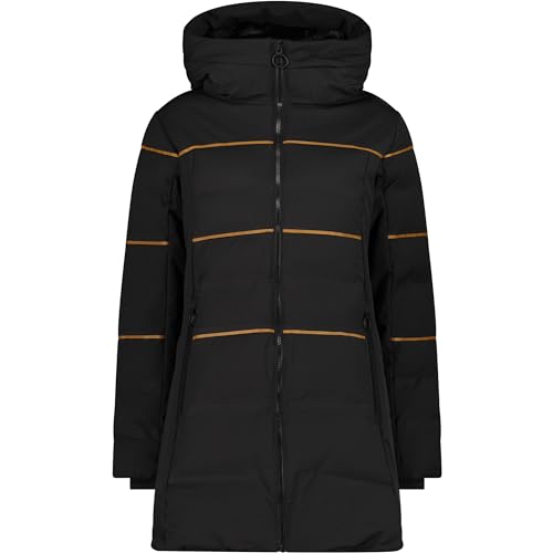 CMP Damen Hoodie Parka, nero, XXS von CMP