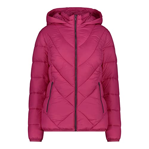 CMP Damen Hoodie Snaps Jacke, fucsia, 38 von CMP