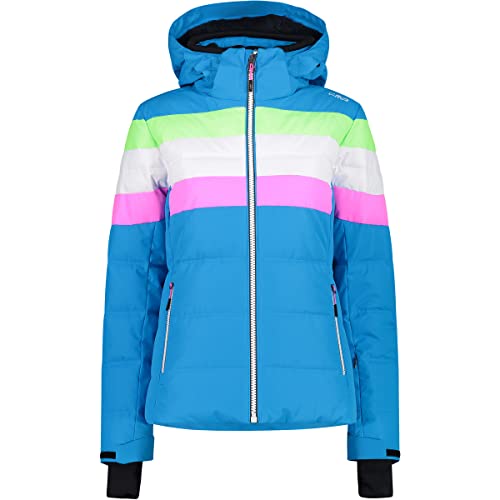 CMP Damen Hoodie Zip Jacke, Turchese, 36 von CMP