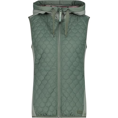 CMP Damen Hybrid Fix Hoodie Weste, salvia, XS CMP Damen Hybrid Fix Hoodie Weste, salvia, XS von CMP