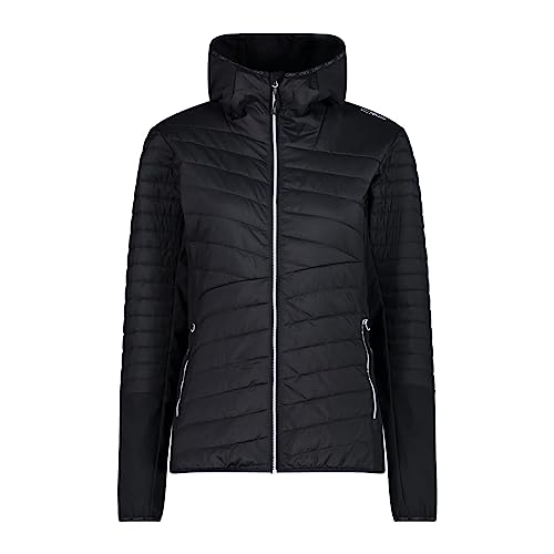 CMP Damen Hybrid Hoodie Jacke, antracite, 46 von CMP