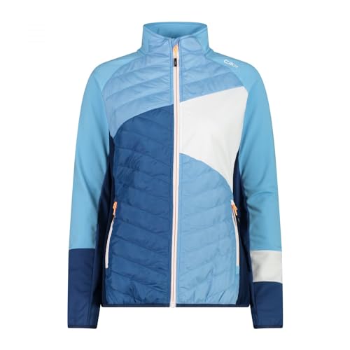 CMP Damen Hybrid Jacke, cielo, 40 von CMP