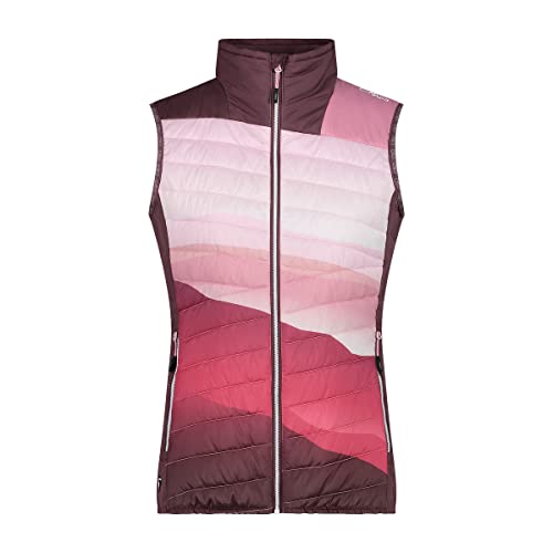 CMP Damen Hybrid Weste, Fard-Plum, 46 von CMP