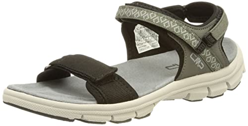 CMP Damen JEDHA WMN Hiking Sandal Sportsandale, Grey-Nero, 38 EU von CMP