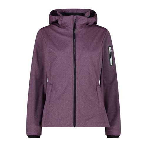 CMP Damen Jacke Light Softshell Melange 39a5016m, b720 bubblegum mel., 44 CMP Damen Jacke Light Softshell Melange 39a5016m, b720 bubblegum mel., 44 von CMP