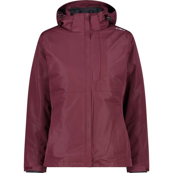 CMP Damen Jacke WOMAN JACKET ZIP HOOD DETACHBLE INN.JACKET von CMP