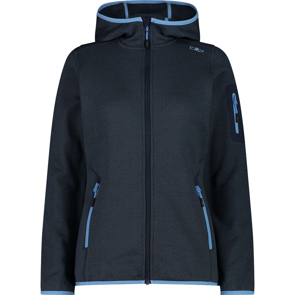 CMP Damen Jacket Fix Hood b. blue-niagara 46 CMP Damen Jacket Fix Hood b. blue-niagara 46 von CMP