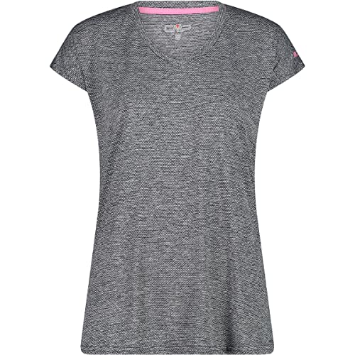 CMP Damen Jersey T-Shirt, Antracite, 42 von CMP